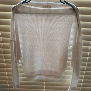 Sheer sweater